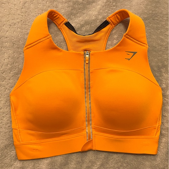 Gymshark Speed Zip Up Sports Bra NEW NO LONGER SOLD - Picture 3 of 16